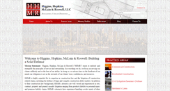 Desktop Screenshot of hhmrlaw.com